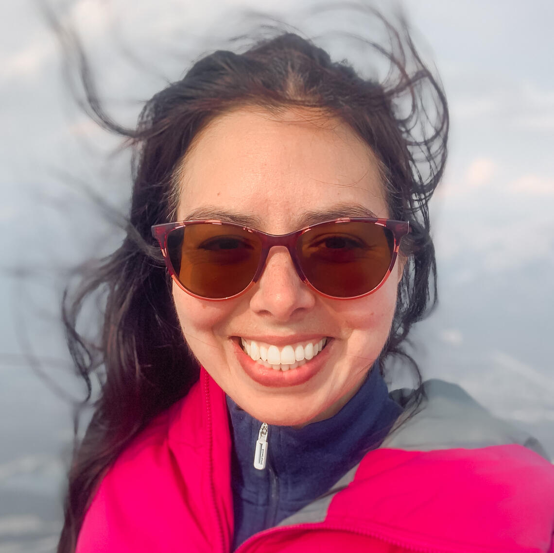 Láyla Messner smiling